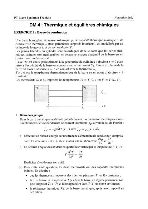 Pdf Exercice Barre De Conduction Dokumen Tips