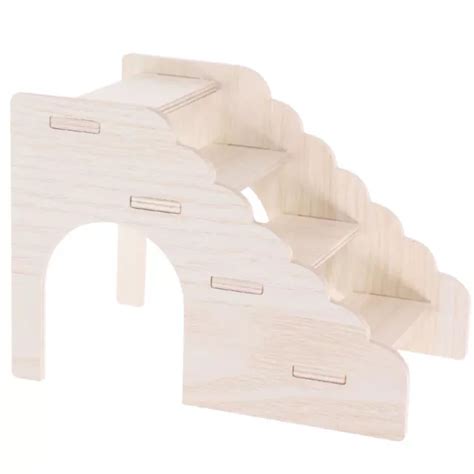 ÉCHELLE D ESCALADE POUR Hamster En Bois Plate forme D échelle Jouet EUR