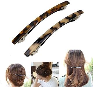 Amazon.com: large barrettes for thick hair