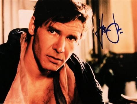 Harrison Ford Signed Movie Still Photo