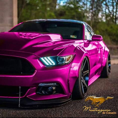 Pink Mustang Hd Phone Wallpaper Pxfuel