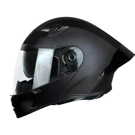 Buy Steelbird Sba Wings Isi Certified Flip Up Helmet With Black