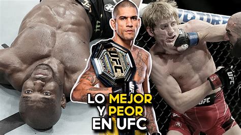 Lo Mejor Y Lo Peor De La Ufc En 2022 Mejores Momentos De Ufc 2022