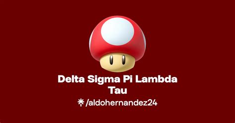 Delta Sigma Pi Lambda Tau Instagram Tiktok Linktree