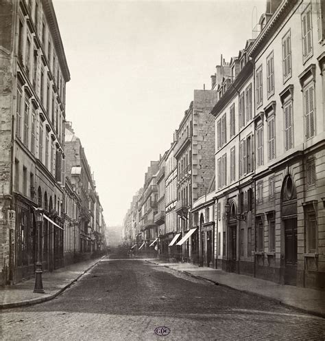 Rue de la Chaussée dAntin 1866 Vergue