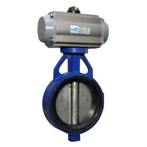 Diflow Pneumatic Actuator Butterfly Valve At ₹ 15000piece Pneumatic Butterfly Valves In