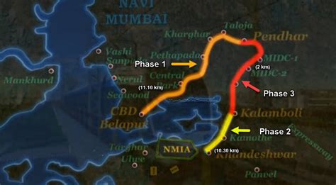 Navi Mumbai Metro Line 1 Stations Fare Route Map Status And Timeline