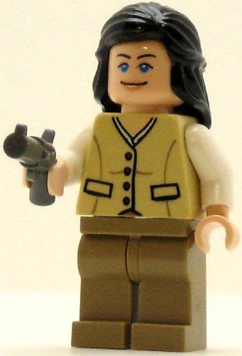 Lego Indiana Jones Minifig Marion Ravenwood Tan Outfit Most Wanted