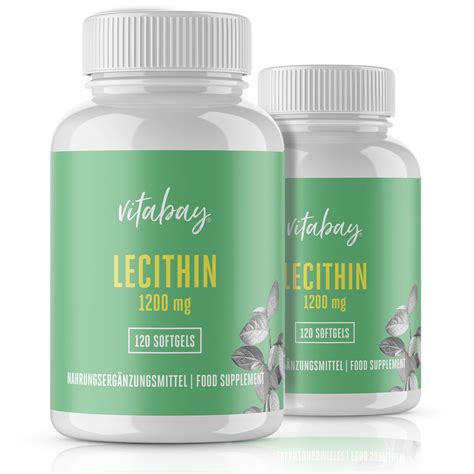 Vitabay Lecithin 1 200 Mg 240 St Shop Apotheke