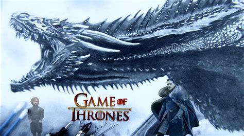 How To Draw Game Of Thrones Dragon Youtube