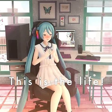 初音ミクさんのインスタグラム写真 初音ミクinstagram「it S Time To Slep Goodnight