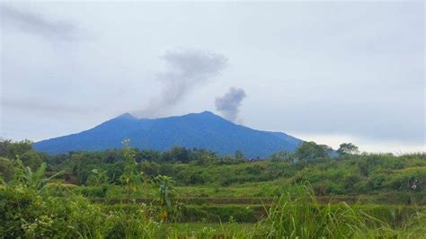 Aktivitas Vulkanik Meningkat Gunung Marapi Di Sumatera Barat Kini