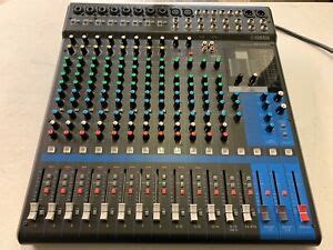 Yamaha Mixing Console Mg16xu Manual