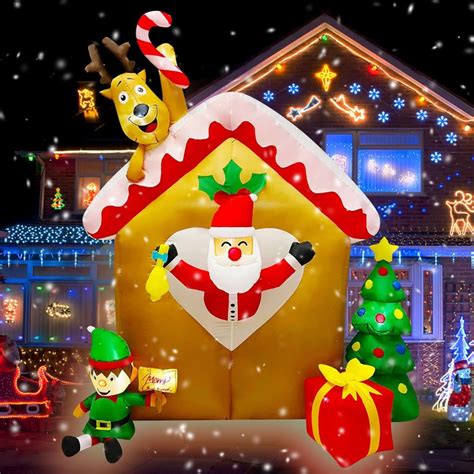 M Gingerbread House Christmas Inflatable Airfigs Inflatables