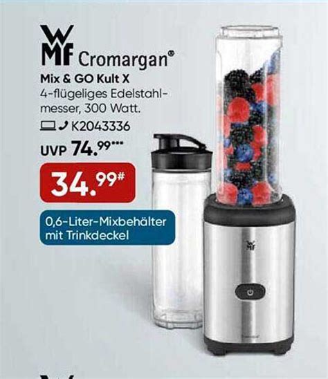 Wmf Cromargan Mix Go Kult X Angebot Bei Galeria Karstadt Kaufhof