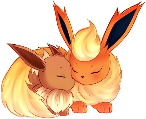 Flareon Art Graphic Illustration Png Image