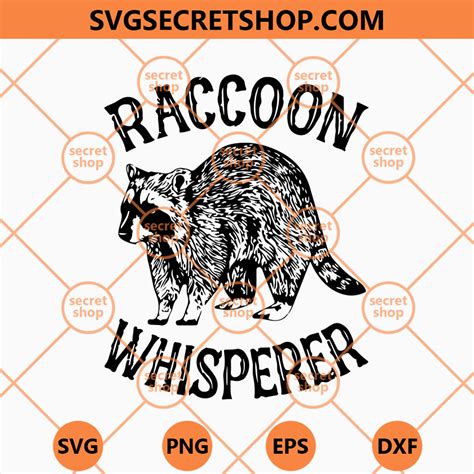 Raccoon Whisperer SVG, James Blackwood SVG, James Cecil Blackwood Jr ...