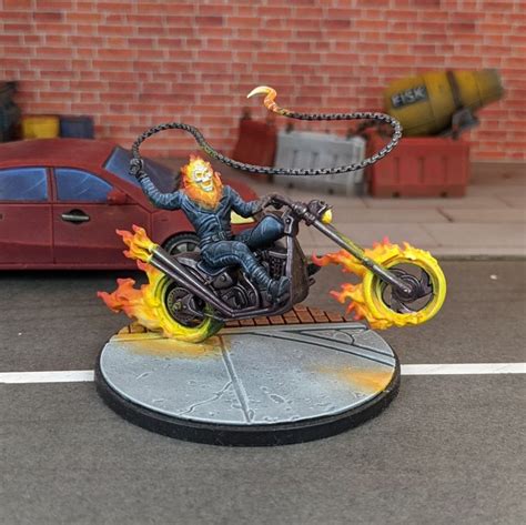 Marvel Crisis Protocol Ghost Rider Ghost Rider Superhero Art Marvel