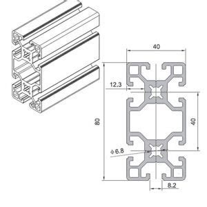 Perfil Tslot Mts Roll Cnc