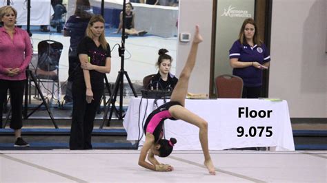 Cailey At Texas State Gymnastics Meet Youtube