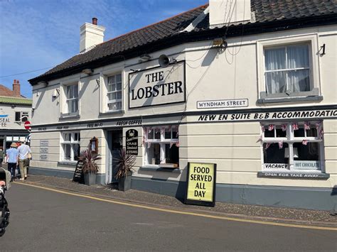 The Lobster Sheringham Pub Fresh Coffee Lobster