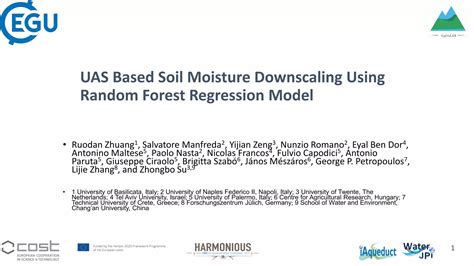 Uas Based Soil Moisture Monitoring Ppt