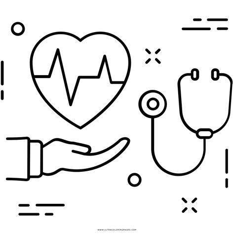 Dibujo De Cuidado De La Salud Para Colorear Ultra Coloring Pages