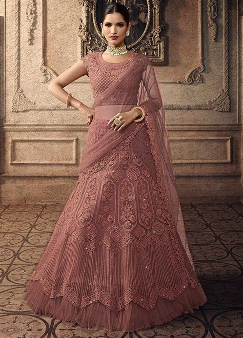 Check Out These Mauve Coloured Lehengas That Are The Talk Of This