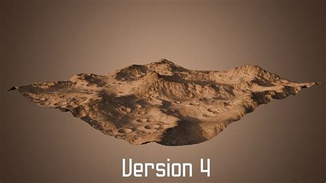 Mars Surface 3D Model CGTrader