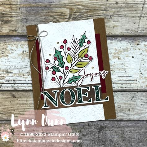 2023 Christmas Card Making - Lynn Dunn - Stamptastic Designs LLC