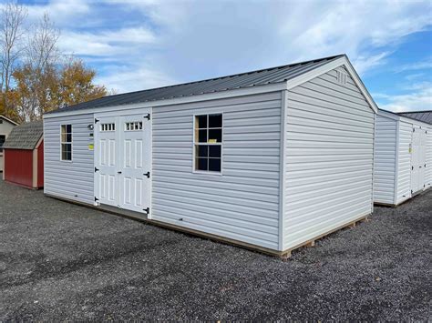 Sheds With Vinyl Siding | 12x24 Executive Vinyl Shed