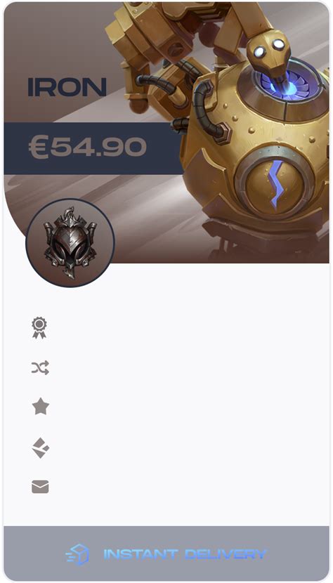 Iron Euw Lol Epic Shop