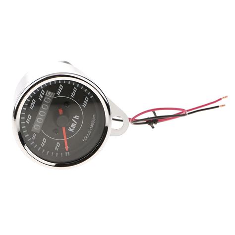 Motorcycle LED Tachometer Km H Speedometer Odometer Gauge 12V Grandado