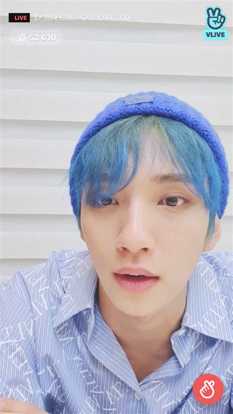 Svt Joshua With Blue Hair🥰 Seventeen ジョシュア ジョシュア 韓国