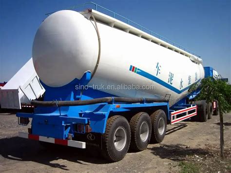 Top Factory Three Axle 40ton 50ton V Type Bulk Cement Tank Semi Trailer