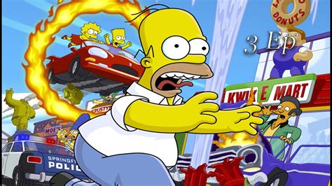 EN BUSCA DE BART SIMPSON The Simpson Hit And Run Ep3 YouTube