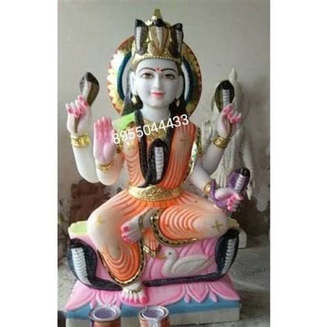 Painted Hindu Marble Santoshi Mata Statue For Temple At Rs In Jaipur