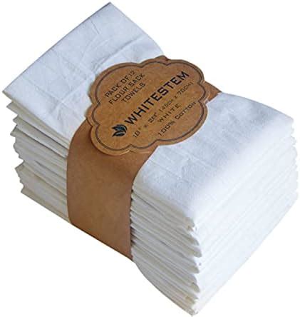 Amazon Aunt Martha S 18 Inch By 28 Inch Flour Sack Dish Towels