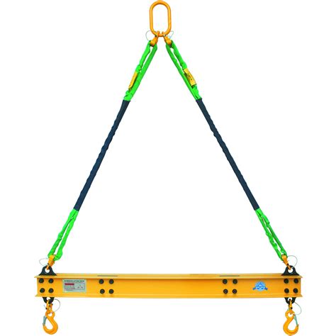 2 Ton Aluminum 4' Lifting Spreader Beam / Bar w/ 4 FT Sling [223133] - $549.00 : Yellow Lifting ...