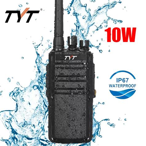 TYT TC 6000A Walkie Talkie 10W Power IP67 Waterproof Long Range