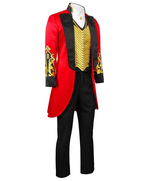 Das größte Showman Cosplay Kostüm P T Barnum Red Suit Cosplay Kostüme