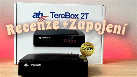 Ab Terebox 2t Set Top Box Recenze Jak Naladit Dvb T2 Youtube