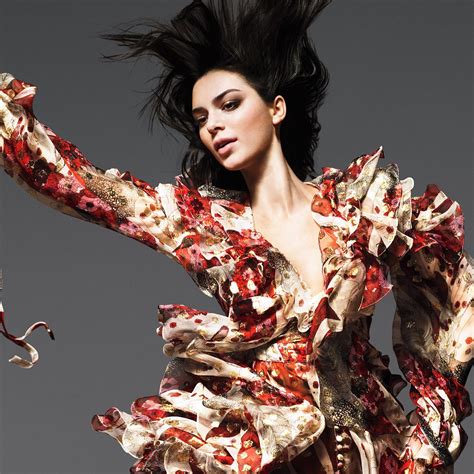 Kendall Jenner Vogue Model Brunette Women K Wallpaper Iphone Phone