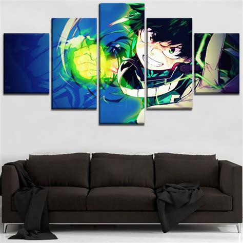 My Hero Academia Piece Hd Modular Canvas Wall Art Poster Set