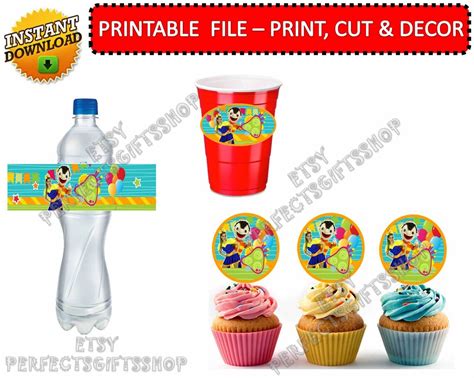 Bely Y Beto Digital Printable Birthday Party Kit Party Supplies Party