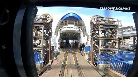 In Treno Sulla Nave Messina By Train On The Messina Ship YouTube