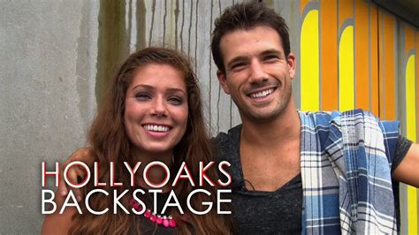 Hollyoaks Backstage Dodger Saves The Day Youtube