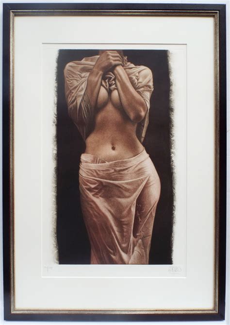Female Nude Draped in Fabric – Baron Fine Art