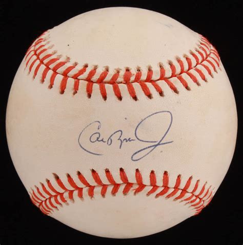 Cal Ripken Jr. Signed Ripken Commemorative OAL Baseball (JSA COA ...