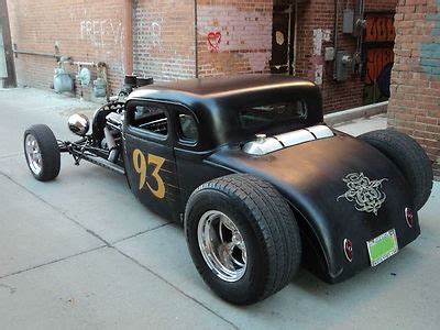 Looks Like Chopped Model A Body Rat Rod Hot Rods Cars Custom Muscle Cars